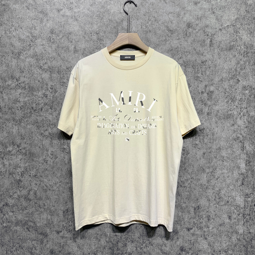 Amiri Playera Beige