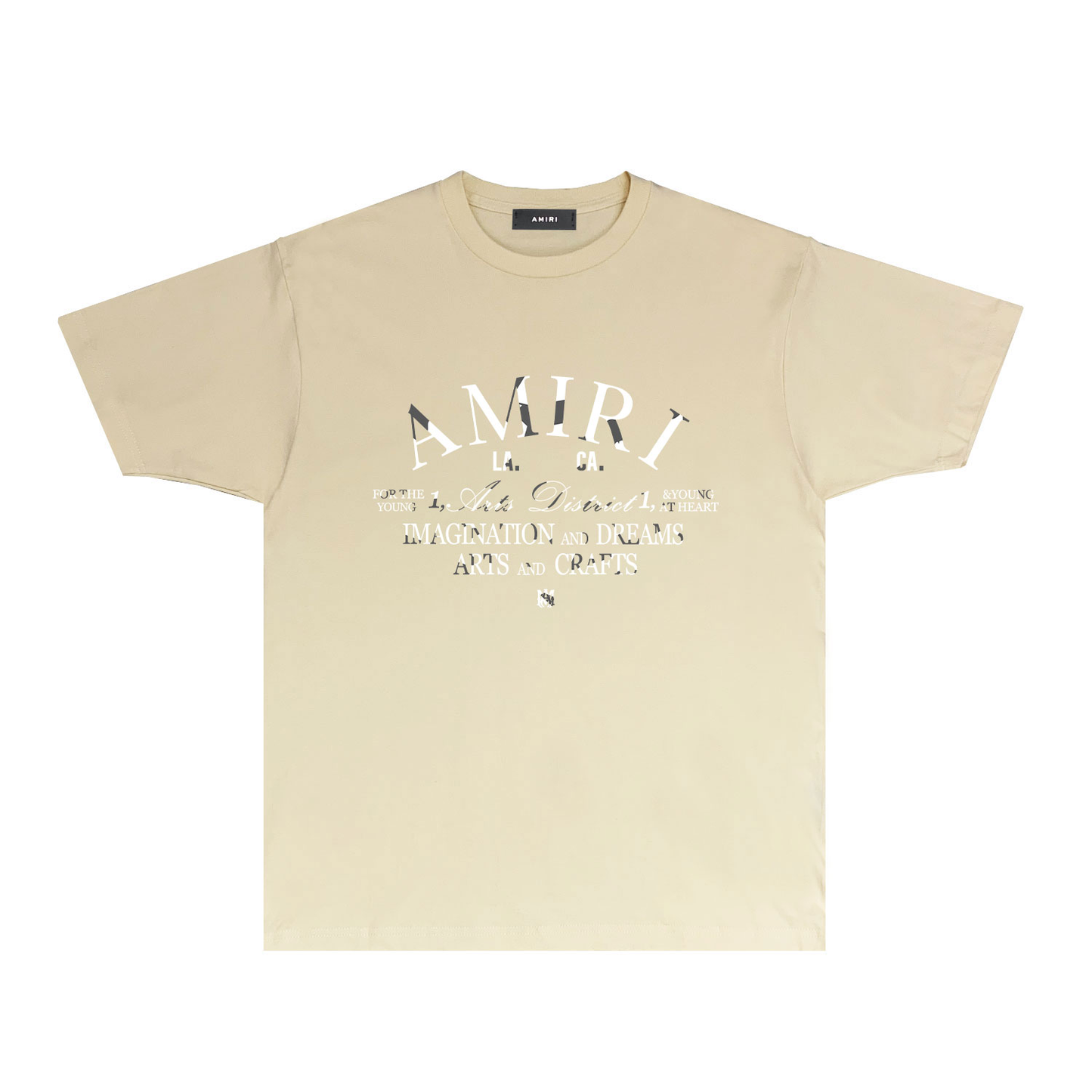 Amiri Playera Beige