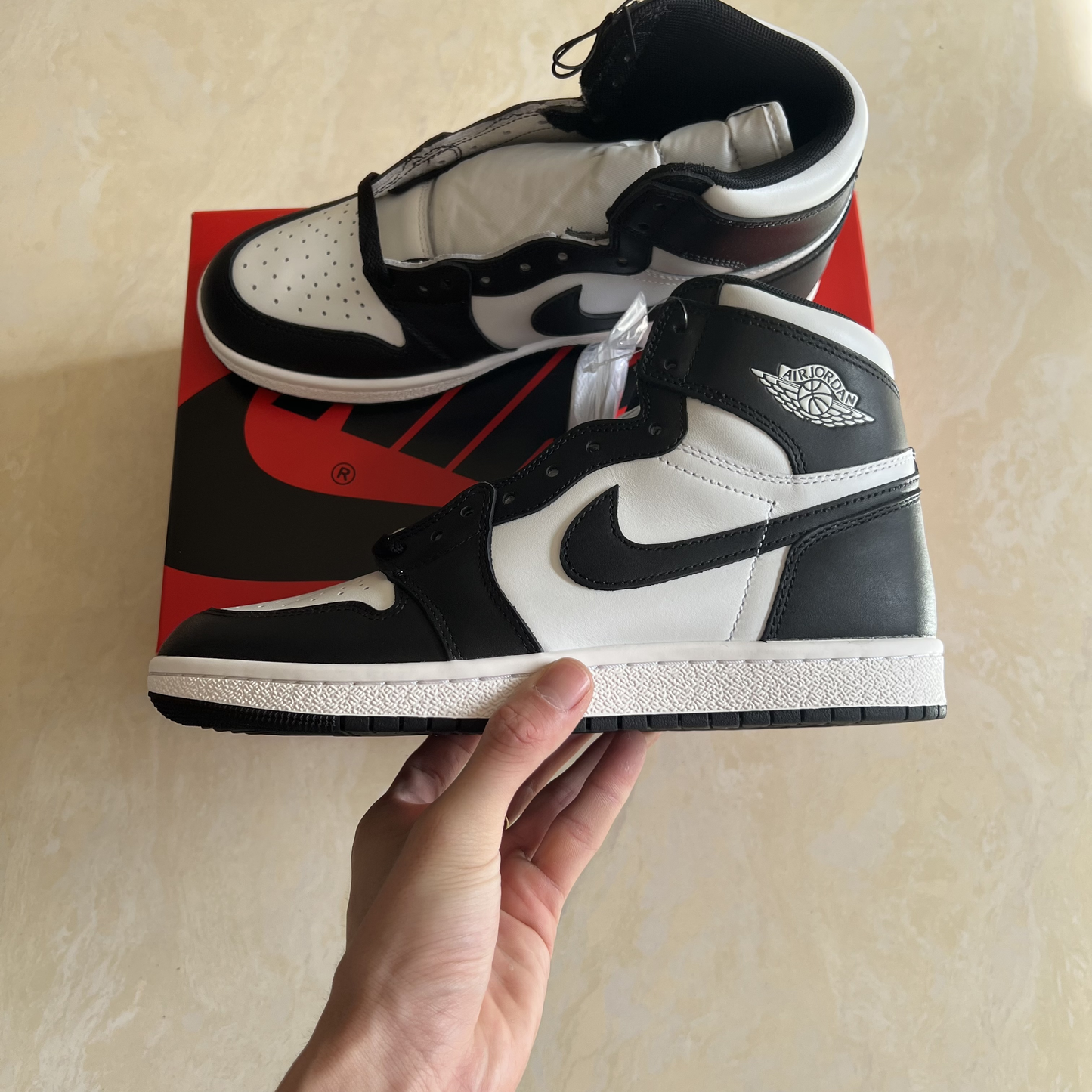 Air Jordan 1 Black and White