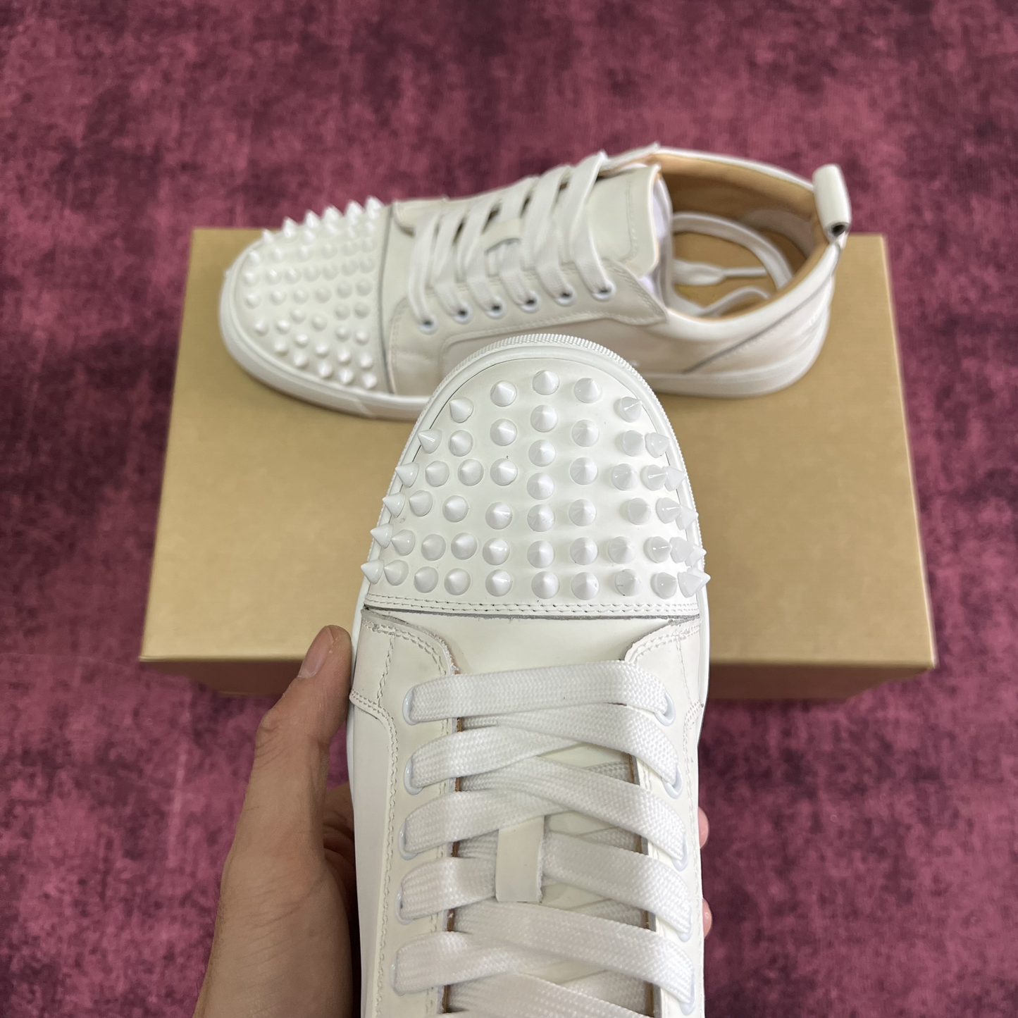 Christian Louboutin White Low